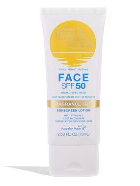 Bondi Sands Fragrance Free Daily Sunscreen Face Lotion SPF 50